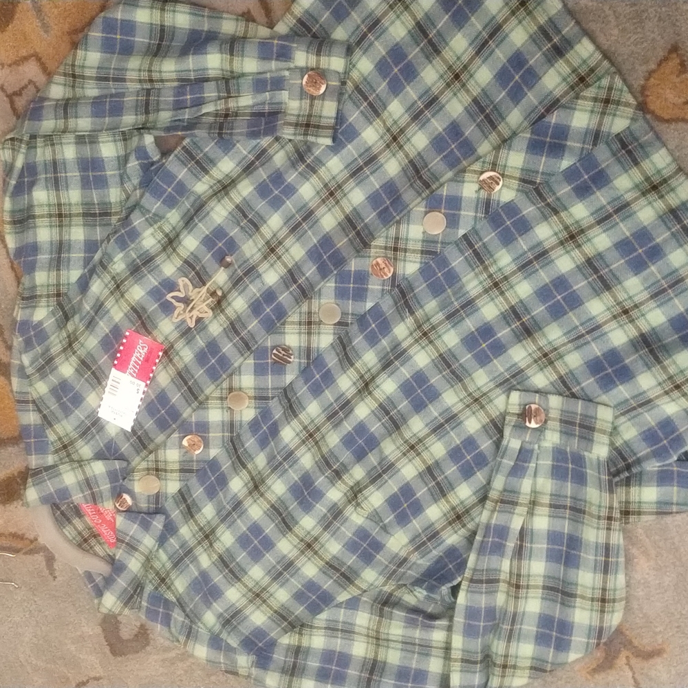Rustic Outfitters plaid shirt NWT